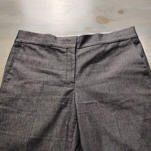 Piazza Sempione Grace Dress Pants Womens IT 46 US 10 Black Boot Leg Italy Luxury